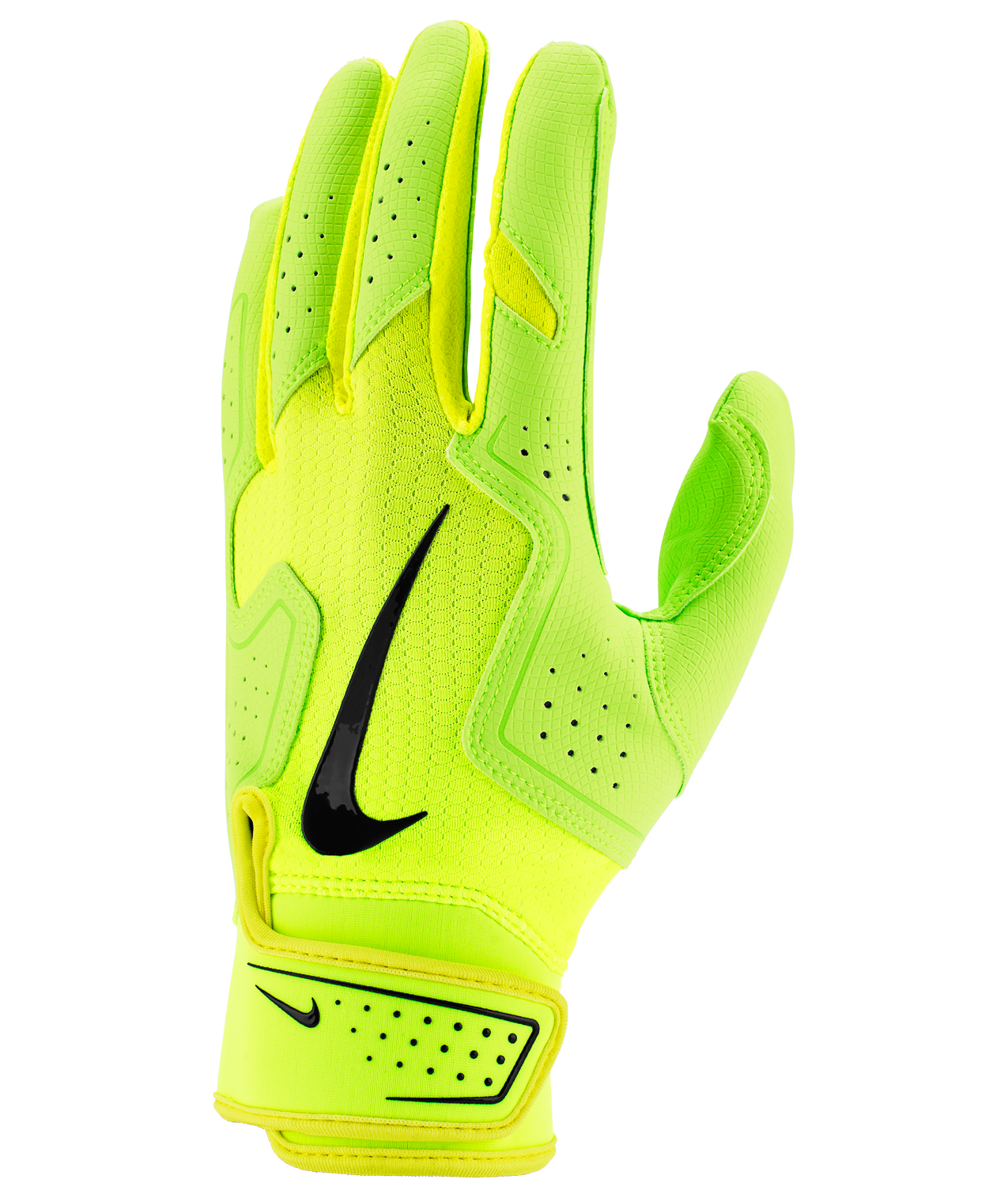 Nike Youth Alpha 2.0 Baseball Volt Batting Gloves
